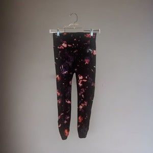 Youth Girls Active Wear Leggings Gym Workout Keyhole All In Motion Sz 10-12